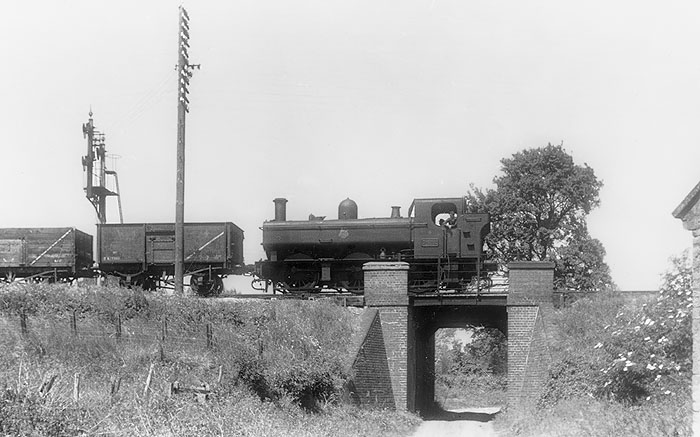 7412 at Yarnton Junction in 1957