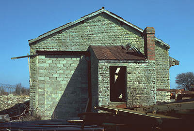 Brize Norton & Bampton goods shed in 1980