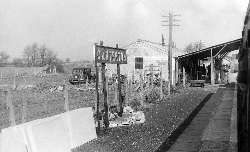Carterton Station 10 March 1956