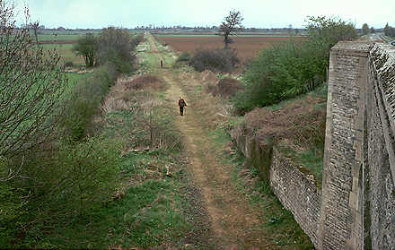 The site of Cassington Halt in 1979