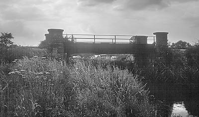 Cassington Canal bridge in 1971