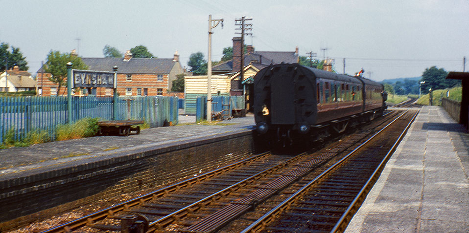 Eynsham station in the late 1950s