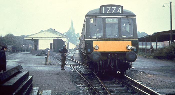 RCTS 'Bicester & Thames Valley Railtour' 14 September 1968 in Witney Goods Yard