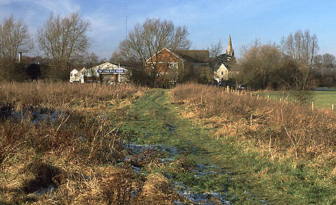 The site of Witney Junction