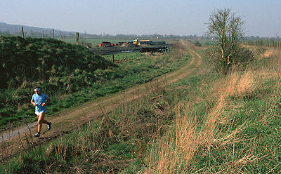 Fairford Branch curving away from Yarnton Junction